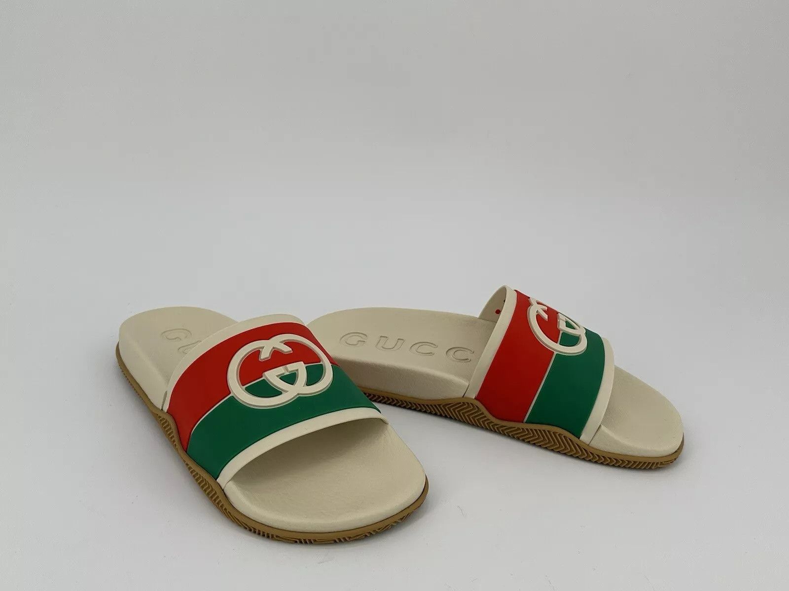 Gucci New Gucci Slip On Sandalen Woman Size-IT-39 (/ US-9