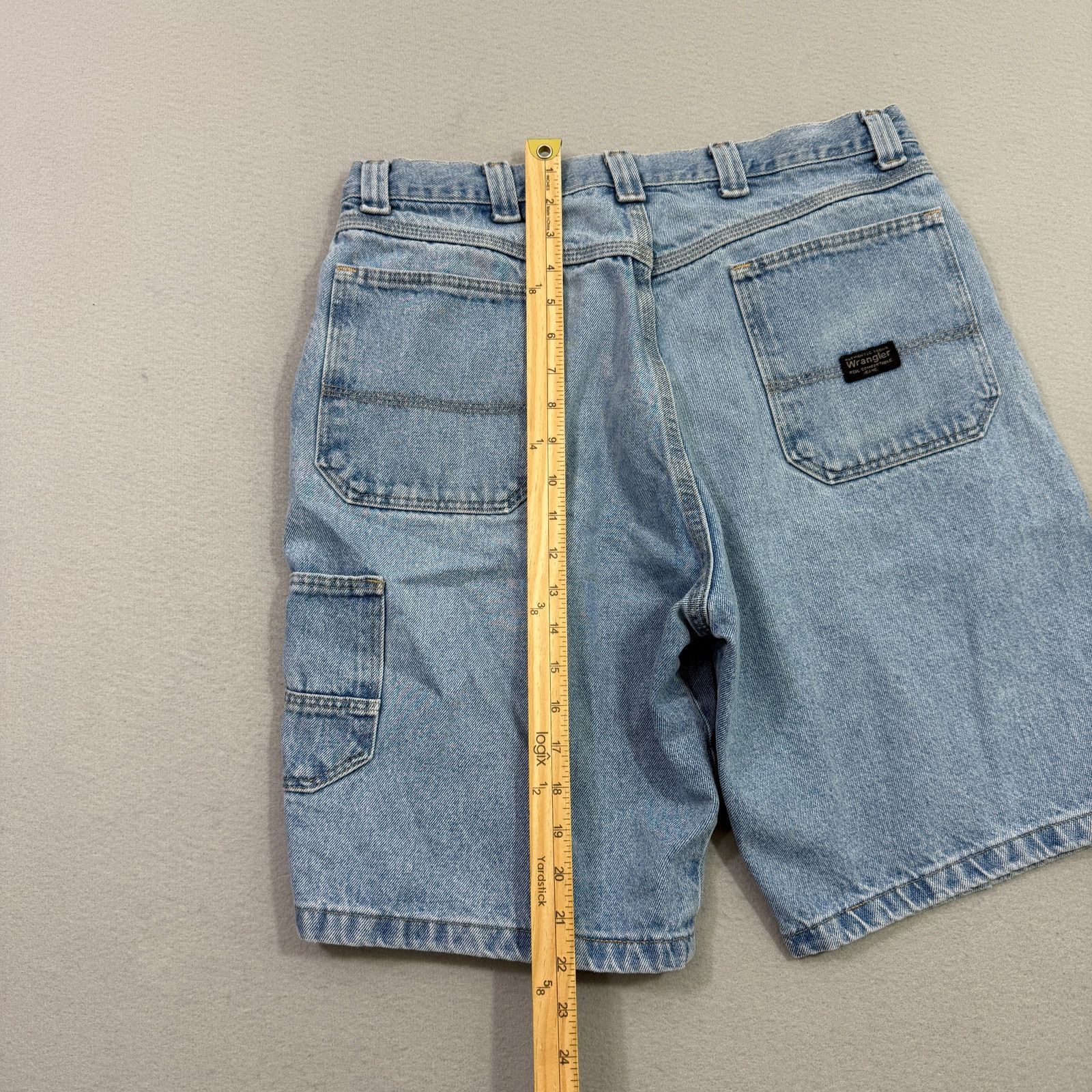 Wrangler Vintage Wrangler Jean Shorts Men's 34 Blue 10" Inseam Jorts Size US 34 / EU 50 - 7 Thumbnail