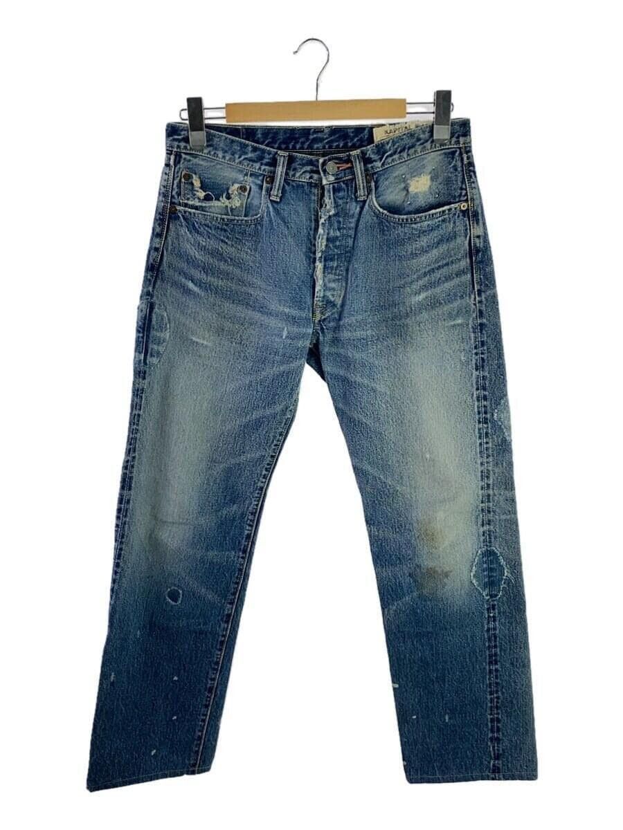 image of Kapital Stonewash Denim in Blue, Men's (Size 33)