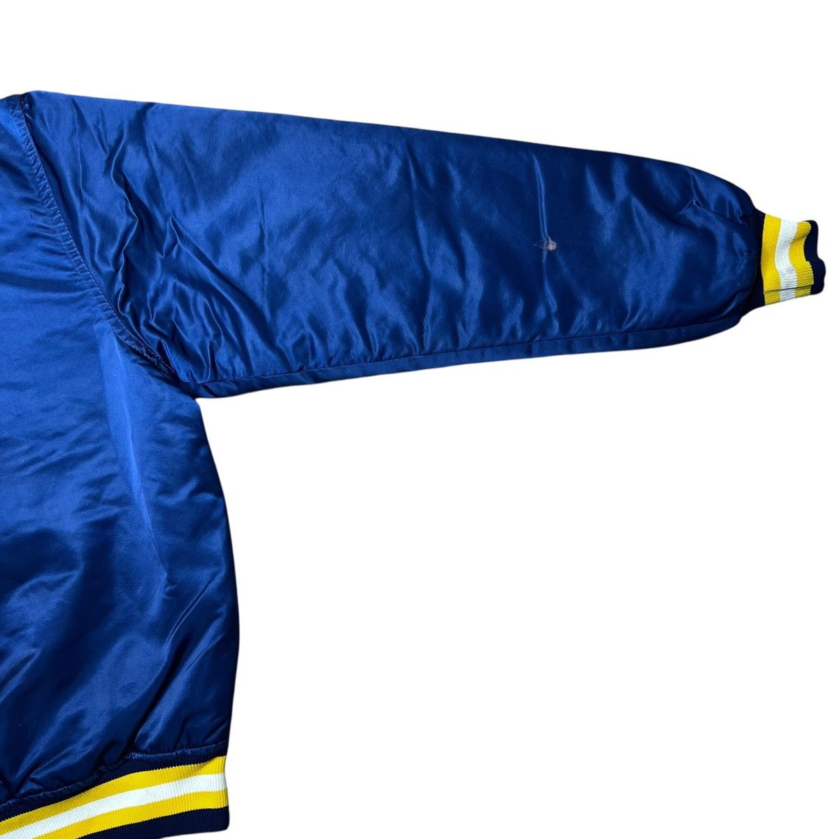 Starter Notre Dame Fighting Irish Starter Spell Out Satin Jacket Size US L / EU 52-54 / 3 - 12 Thumbnail