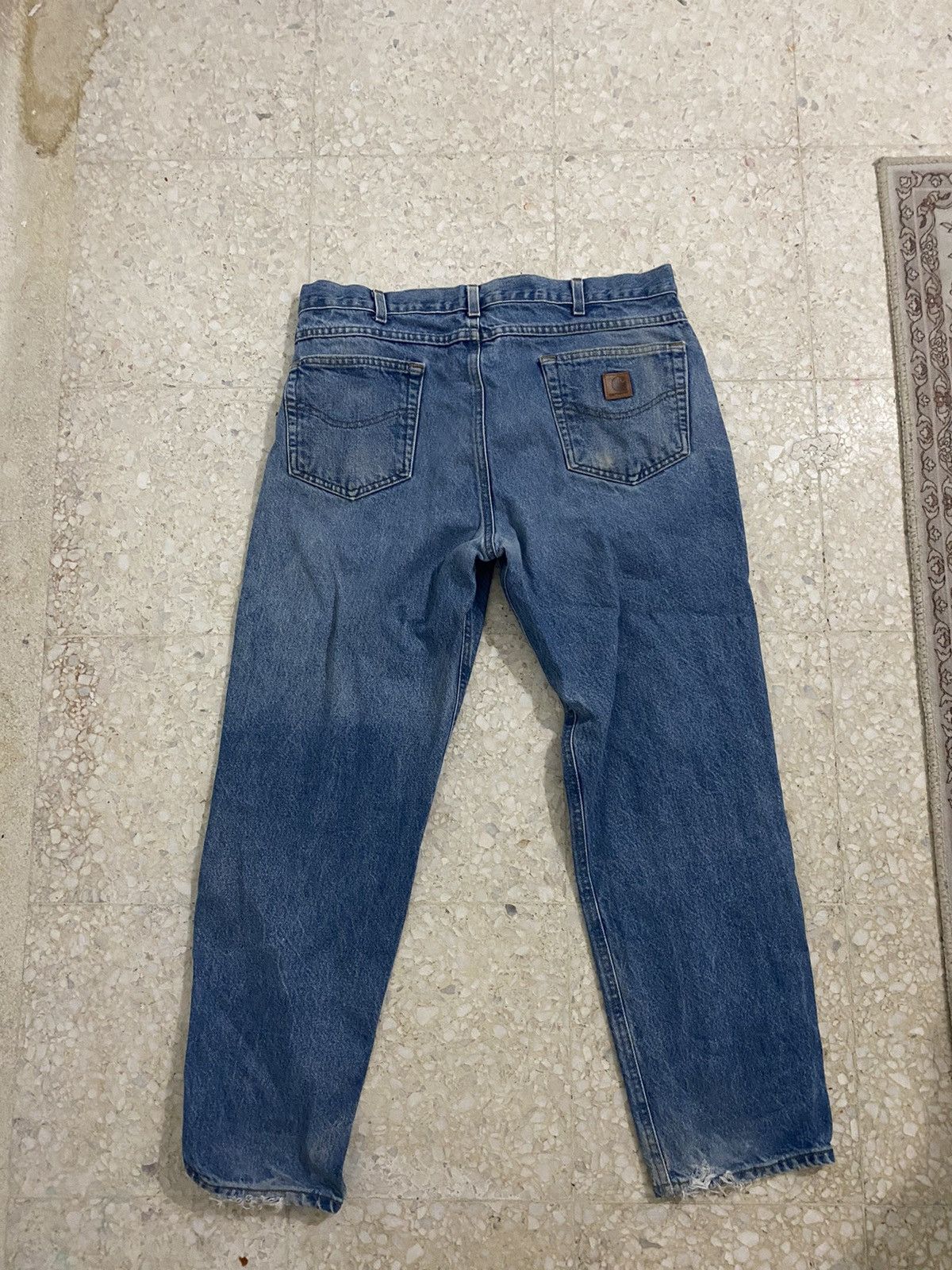 Carhartt × Vintage Vintage Carhartt Work In Progress Jeans Denim Size US 36 / EU 52 - 1 Thumbnail