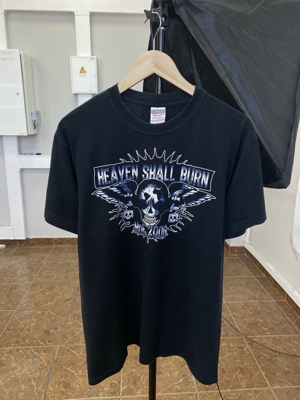 Gildan Vintage 2006 Heaven Shall Burn T-shirt rare retro hype Y2K Size US M / EU 48-50 / 2 - 1 Thumbnail