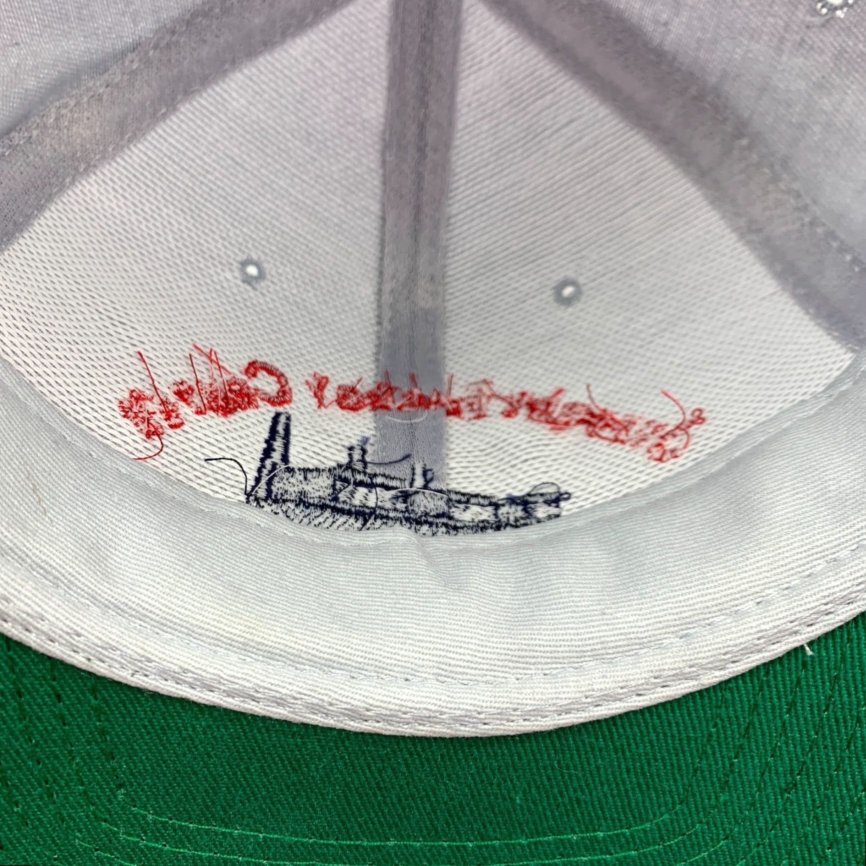 Vintage VINTAGE KC Gray Snapback Trucker Hat Cap Size ONE SIZE - 6 Thumbnail
