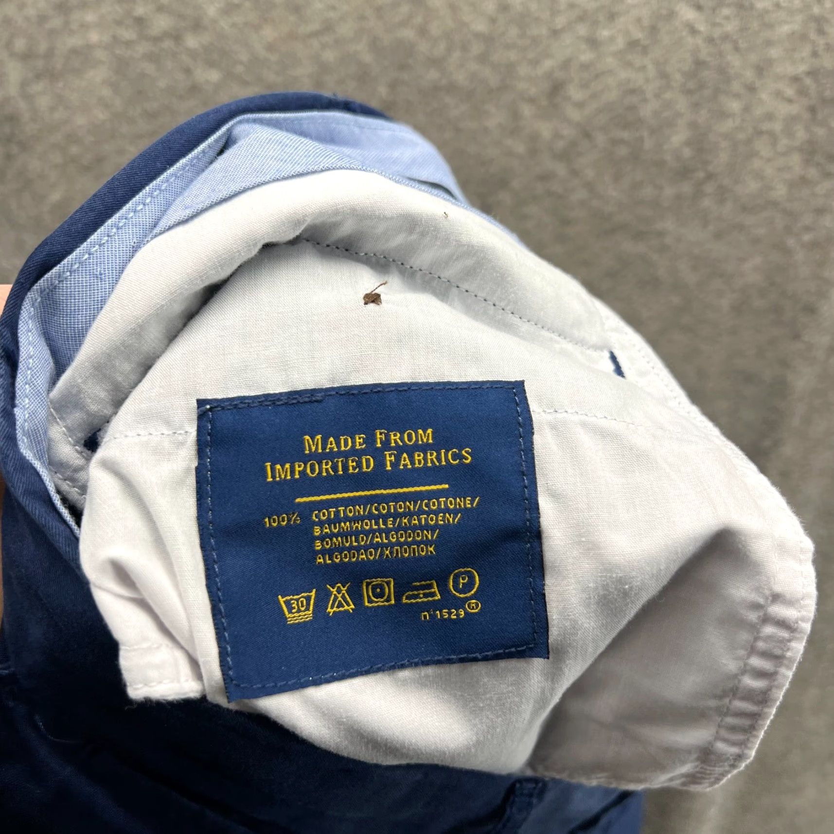 Polo Ralph Lauren VINTAGE Polo Ralph Lauren Shorts Mens 36 Blue Navy Chino Flat Front Classic Pony Size US M / EU 48-50 / 2 - 5 Thumbnail