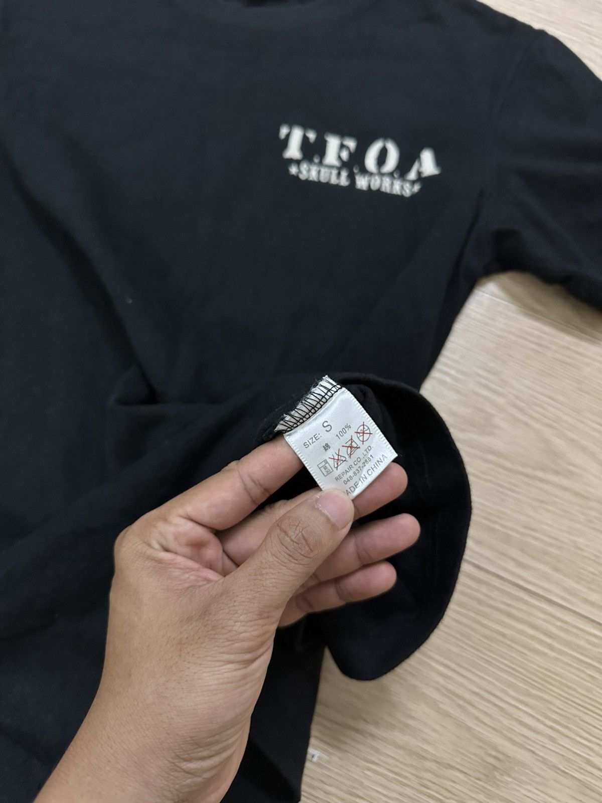 Japanese Brand × Seditionaries Rare Crows x WORST T.F.O.A Hiroshi Takahashi Skull Works Tee Size US S / EU 44-46 / 1 - 7 Thumbnail