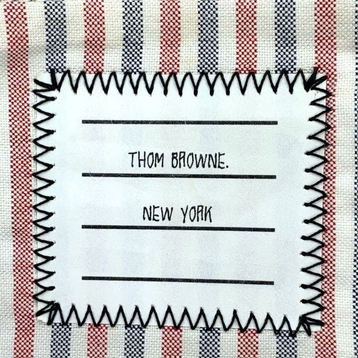 Thom Browne Thom Browne Plaid Lining Tote Bag Size ONE SIZE - 8 Thumbnail