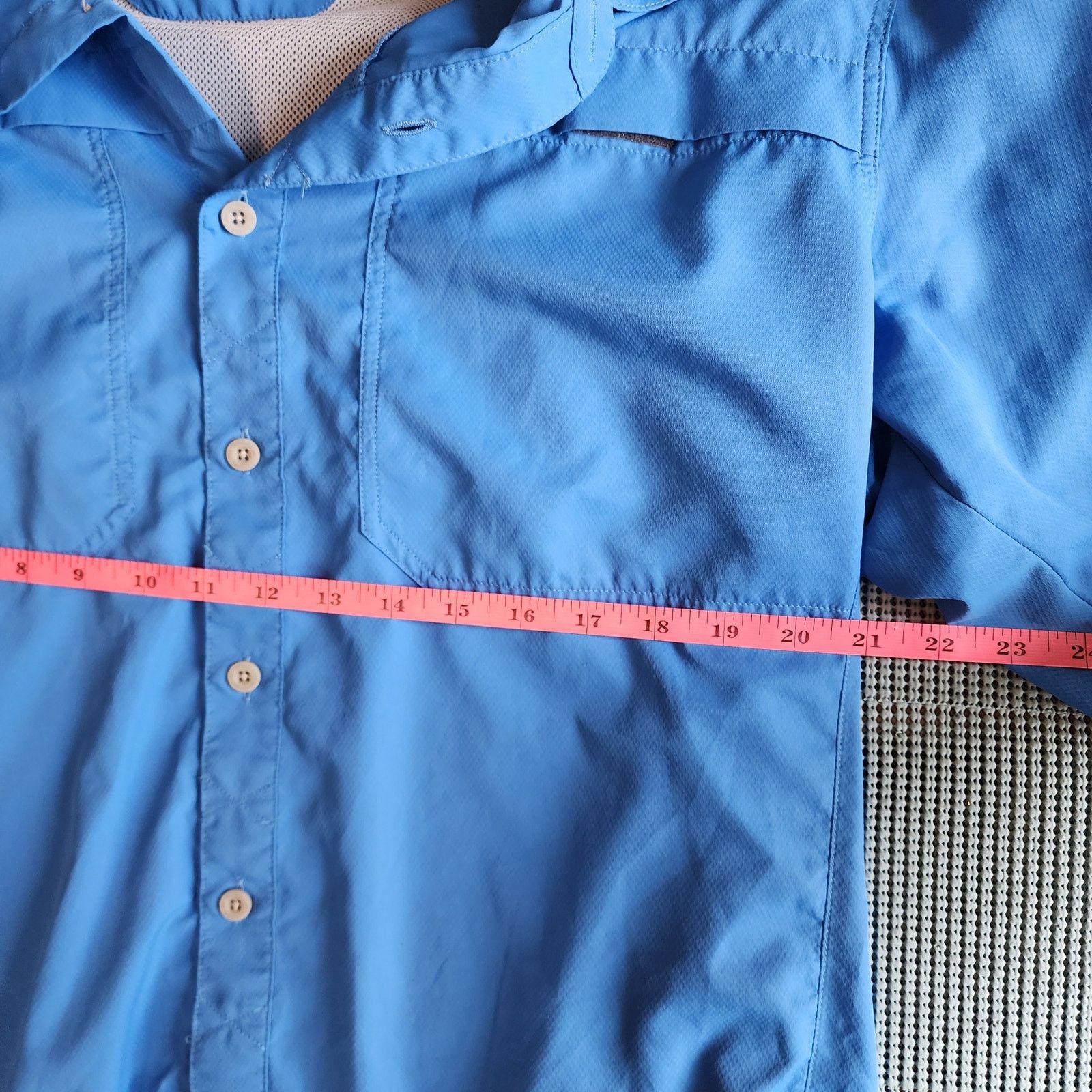 Simms Simms Men's Large Vented Fishing Shirt Short Sleeve Size US L / EU 52-54 / 3 - 5 Thumbnail