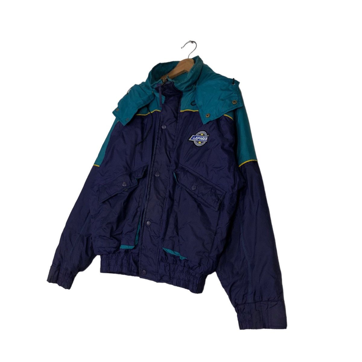 Japanese Brand 🔥Vtg Bomber Jacket Bondage Lipner Racing Big Logo Size US L / EU 52-54 / 3 - 11 Thumbnail