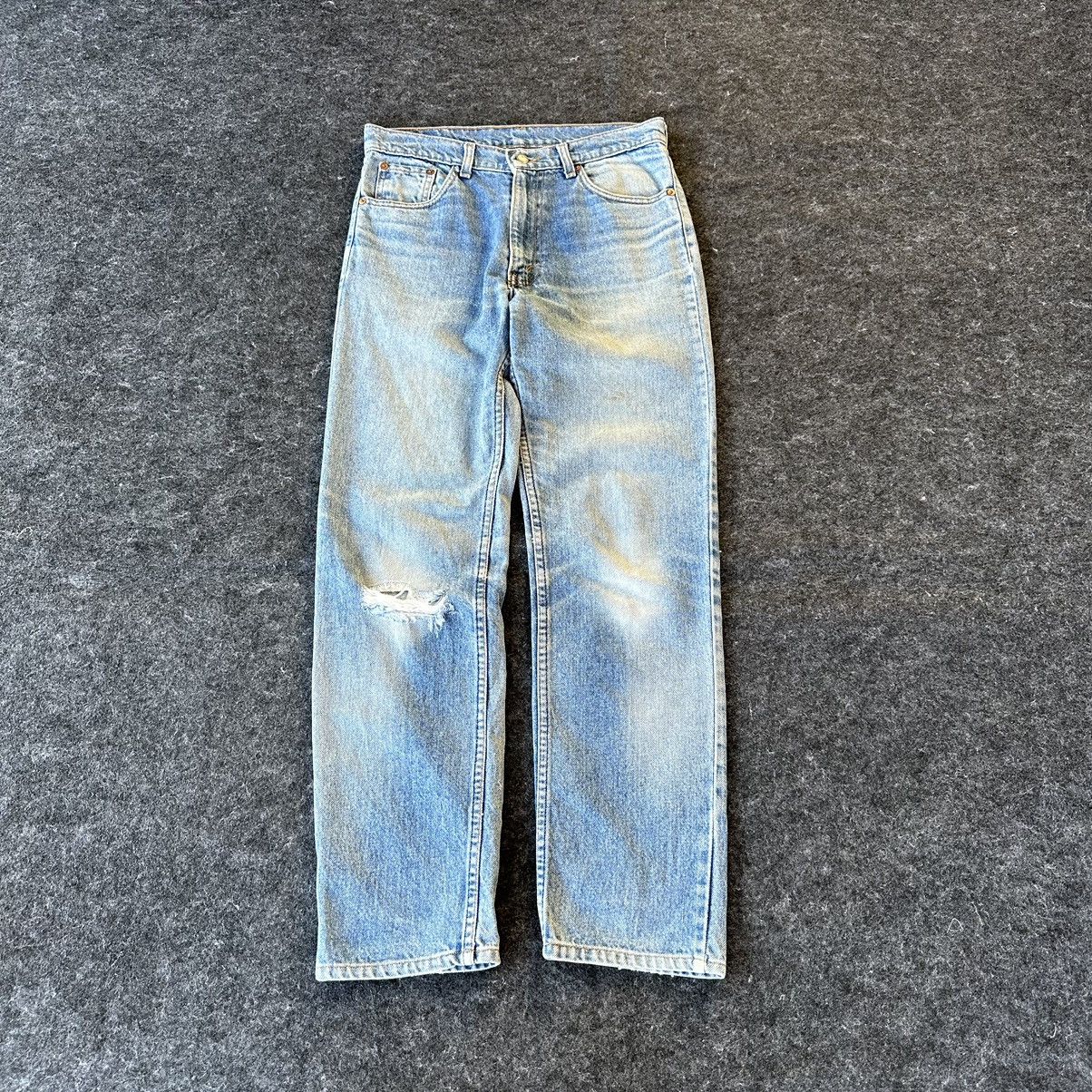 Levi's Vintage Levis 606 Faded Washed Distressed Denim 30x29 D564 Size US 30 / EU 46 - 1 Thumbnail
