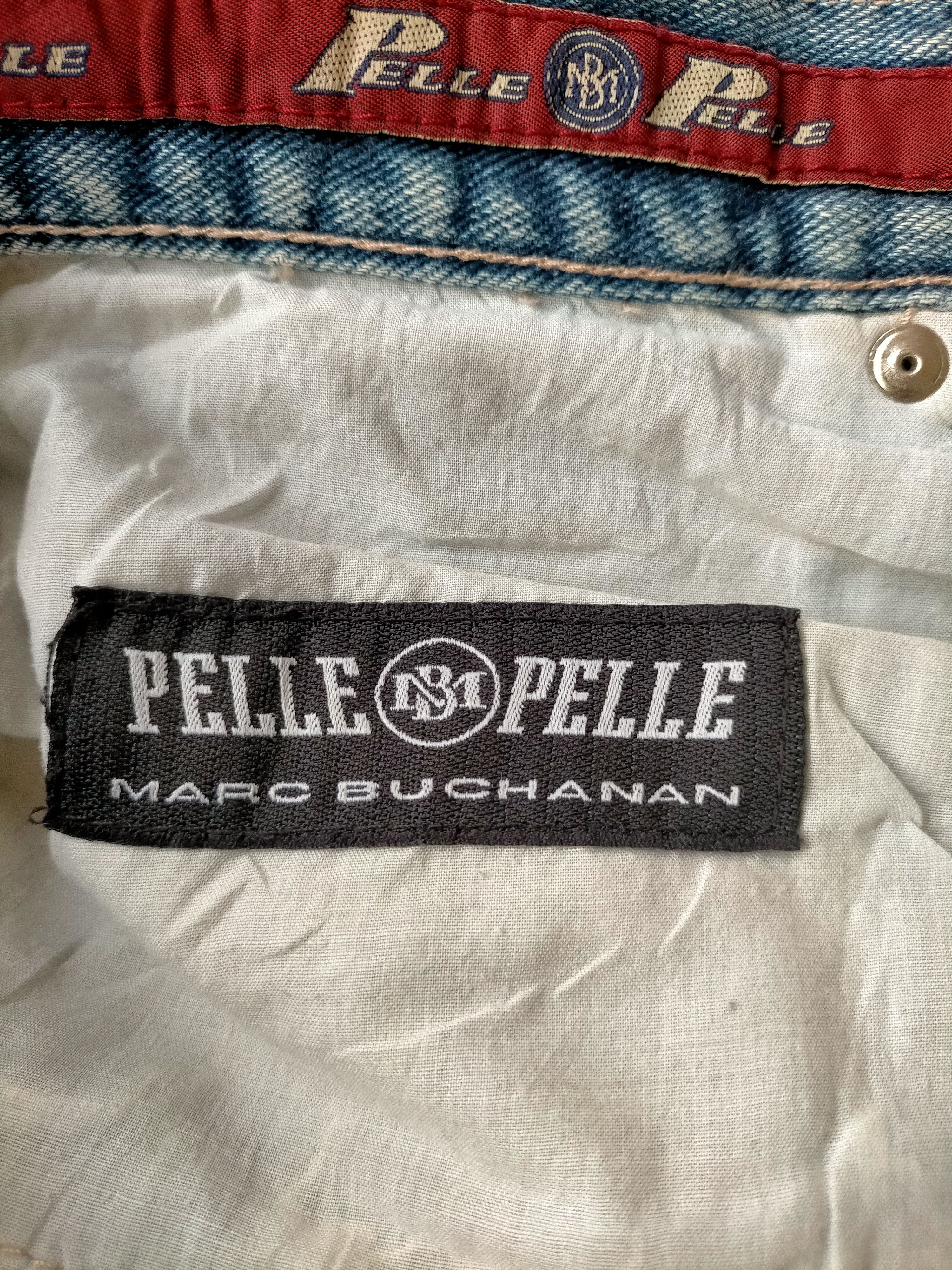 Marc Buchanan Pelle Pelle Marc Buchanan Baggy Hip Hop Jeans Size US 34 / EU 50 - 23 Thumbnail