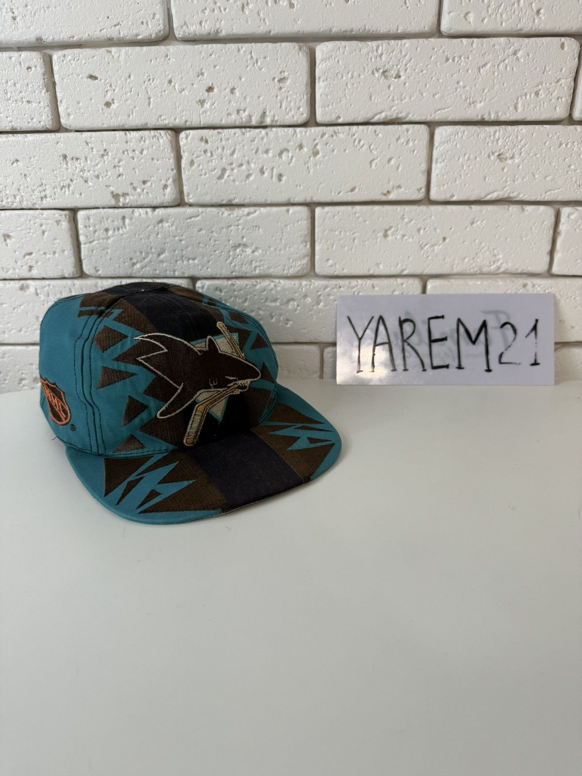 San Jose Sharks NHL vintage cap hat
