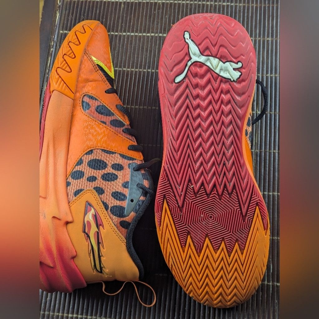 Puma Puma Flaming Hot Cheetos Basketball Shoes Size US 9 / EU 42 - 4 Thumbnail
