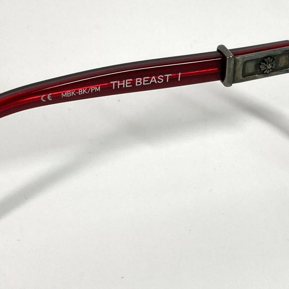 Chrome Hearts CHROME HEARTS THE BEAST 1 Eyeglasses Black Size ONE SIZE - 5 Thumbnail