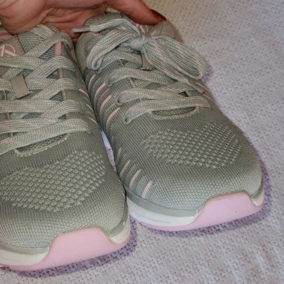 Vintage ZEBA Sz. 12 Silver & Lt. Pink Hands Free Plantar Fasciitis A Size US 12 / IT 42 - 6 Thumbnail