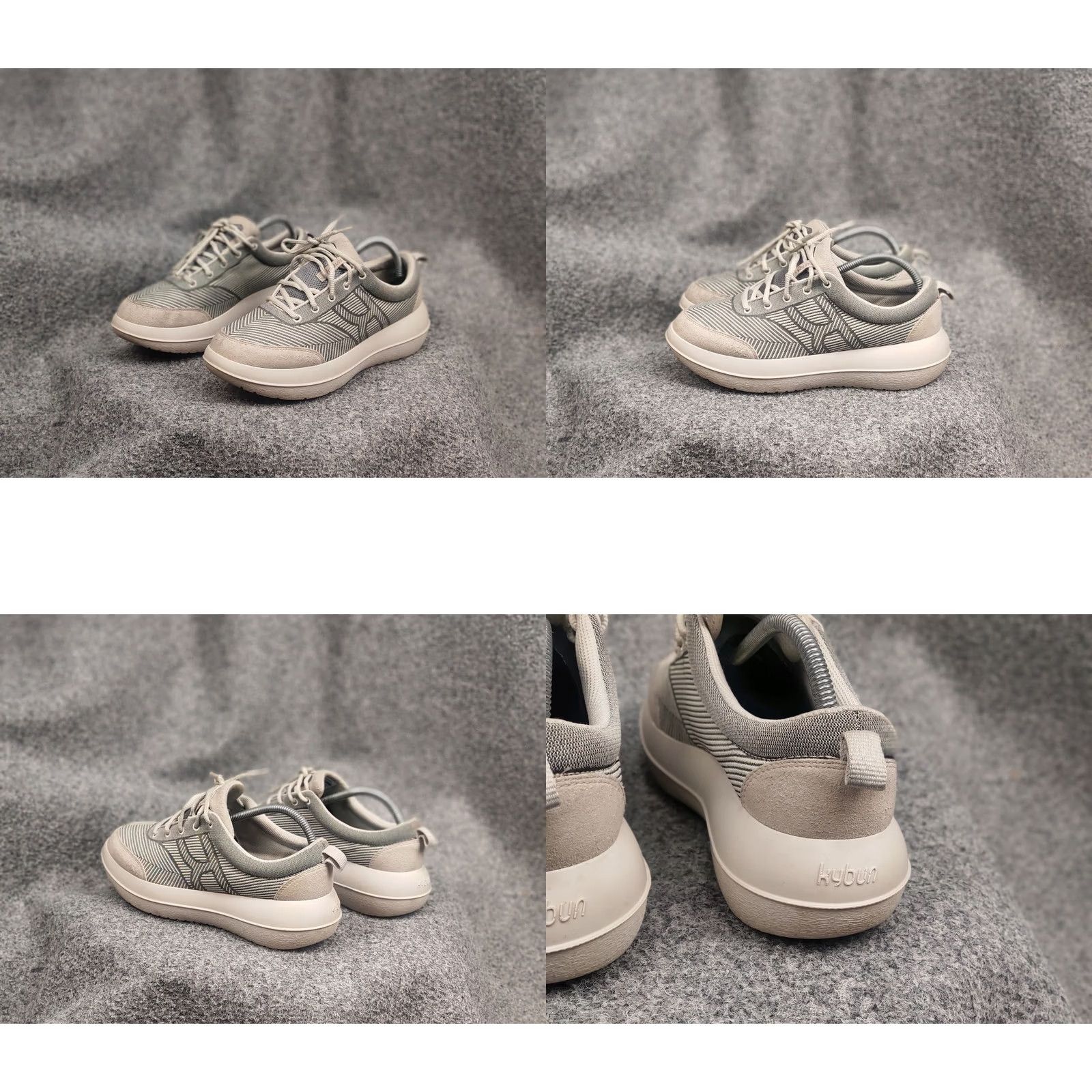 Vintage Kybun Kyboot Swiss Design Bauma 20 walk on air Oversized Gray Sneakers Size US 8 / EU 41 - 8 Thumbnail