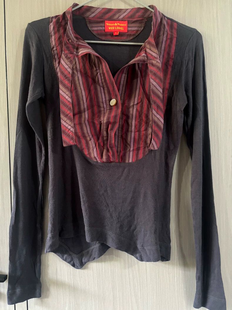 Vivienne Westwood Vivienne Westwood Butterfly collar irregularly cut jacket Size S / US 4 / IT 40 - 1 Thumbnail