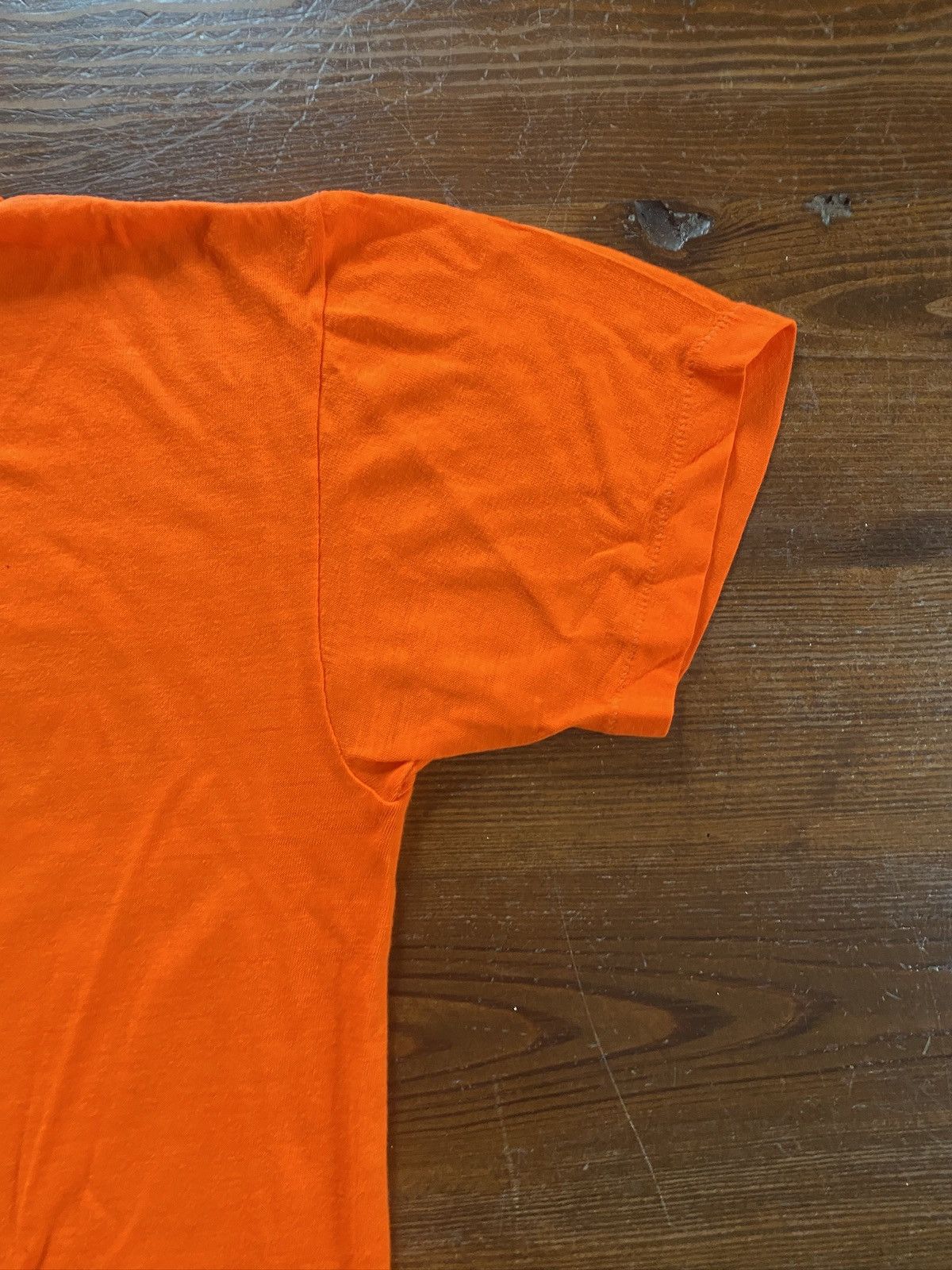 Vintage Vintage 80’s Gear Racewear Moto Orange Single Stitch Tee Size US XXS / EU 40 - 12 Thumbnail