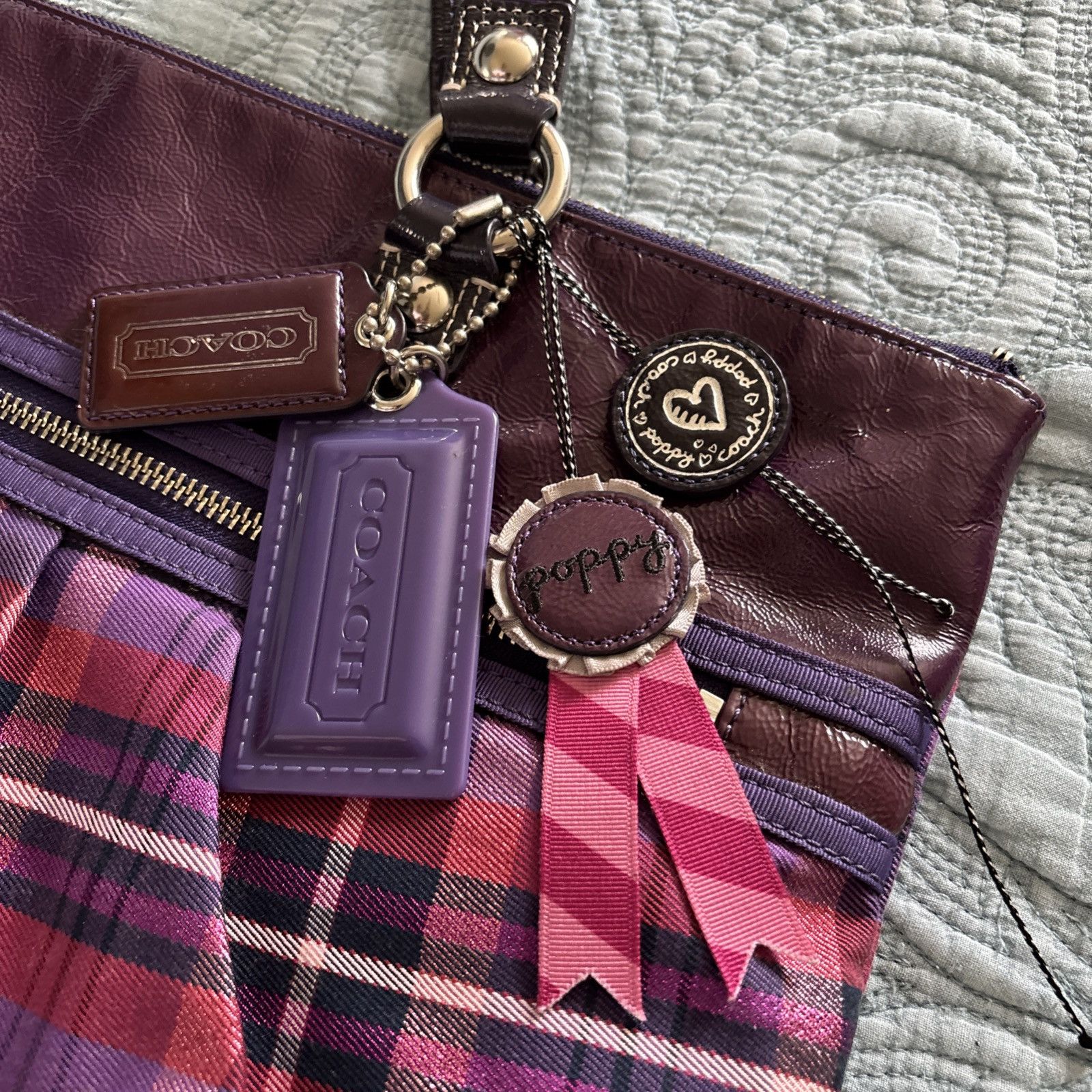 Coach Coach Poppy Tote Bag Size ONE SIZE - 3 Thumbnail