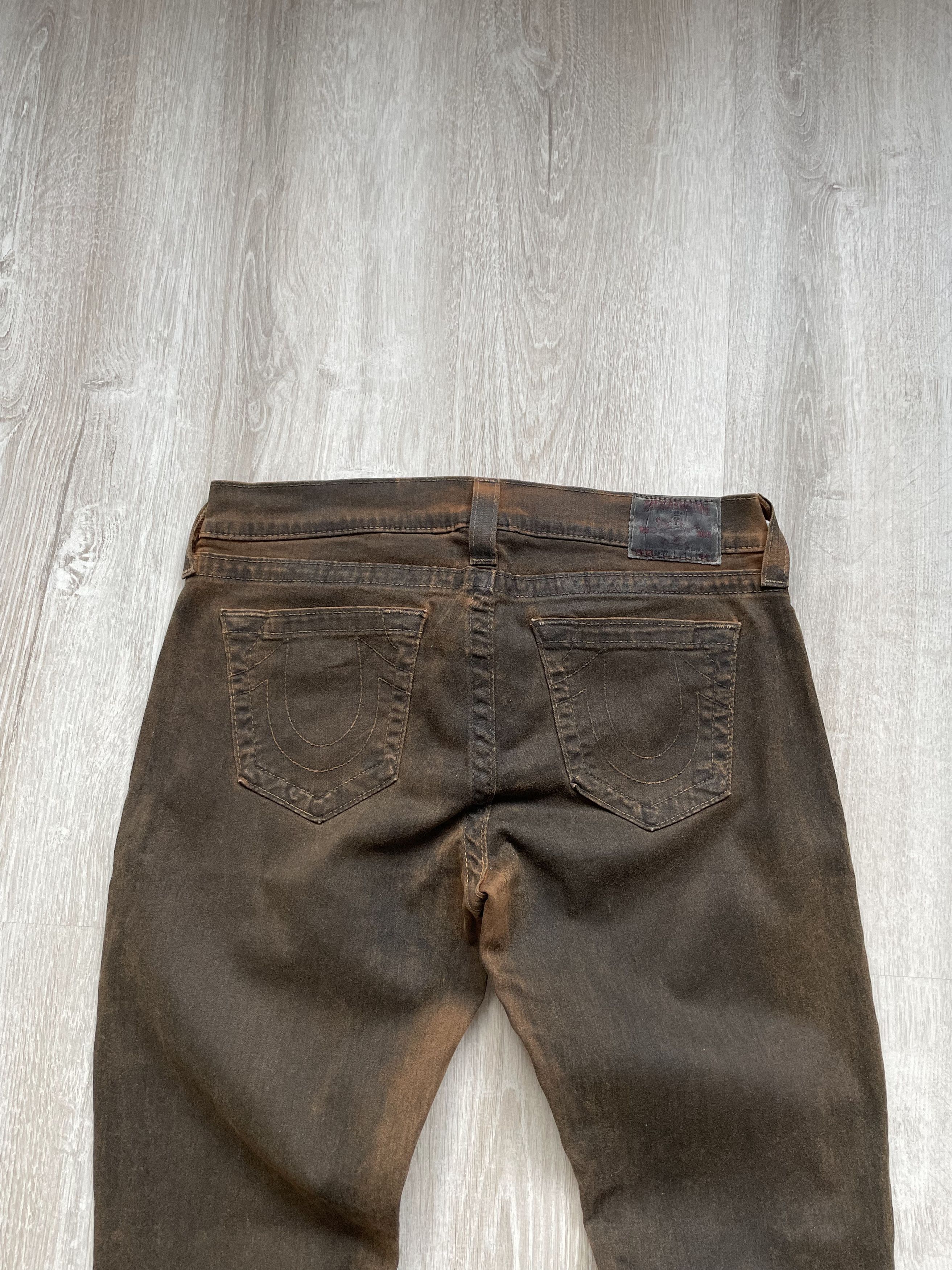 Japanese Brand Vintage Y2K True Religion Made in USA Jeans Size US 30 / EU 46 - 10 Thumbnail