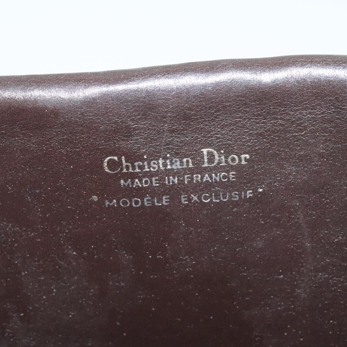 Dior DIOR Trotter Canvas Shoulder Bag Brown Gold Size ONE SIZE - 11 Thumbnail