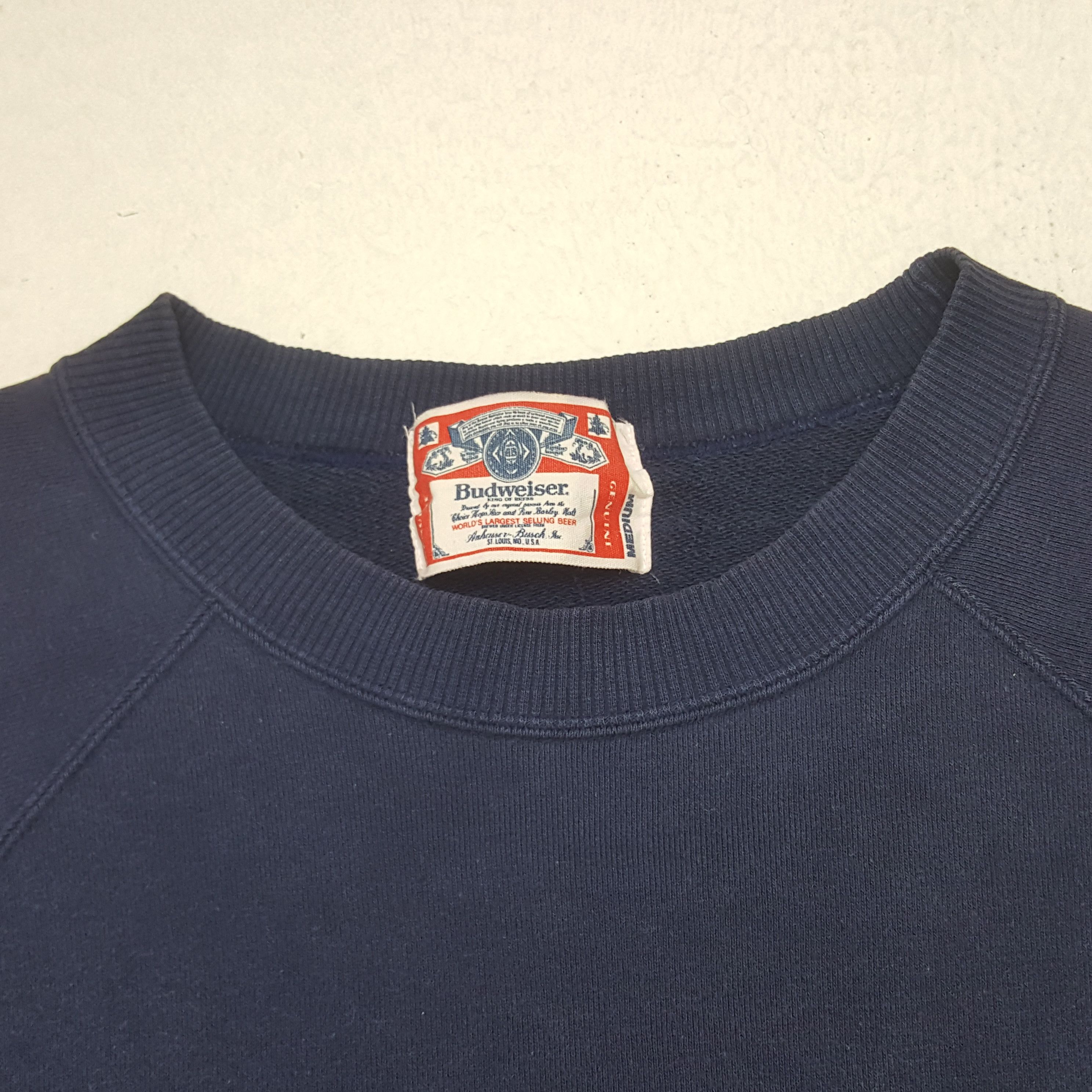 Budweiser Vintage Budweiser King Of Beers Sweatshirt C290N29 Size US S / EU 44-46 / 1 - 4 Thumbnail