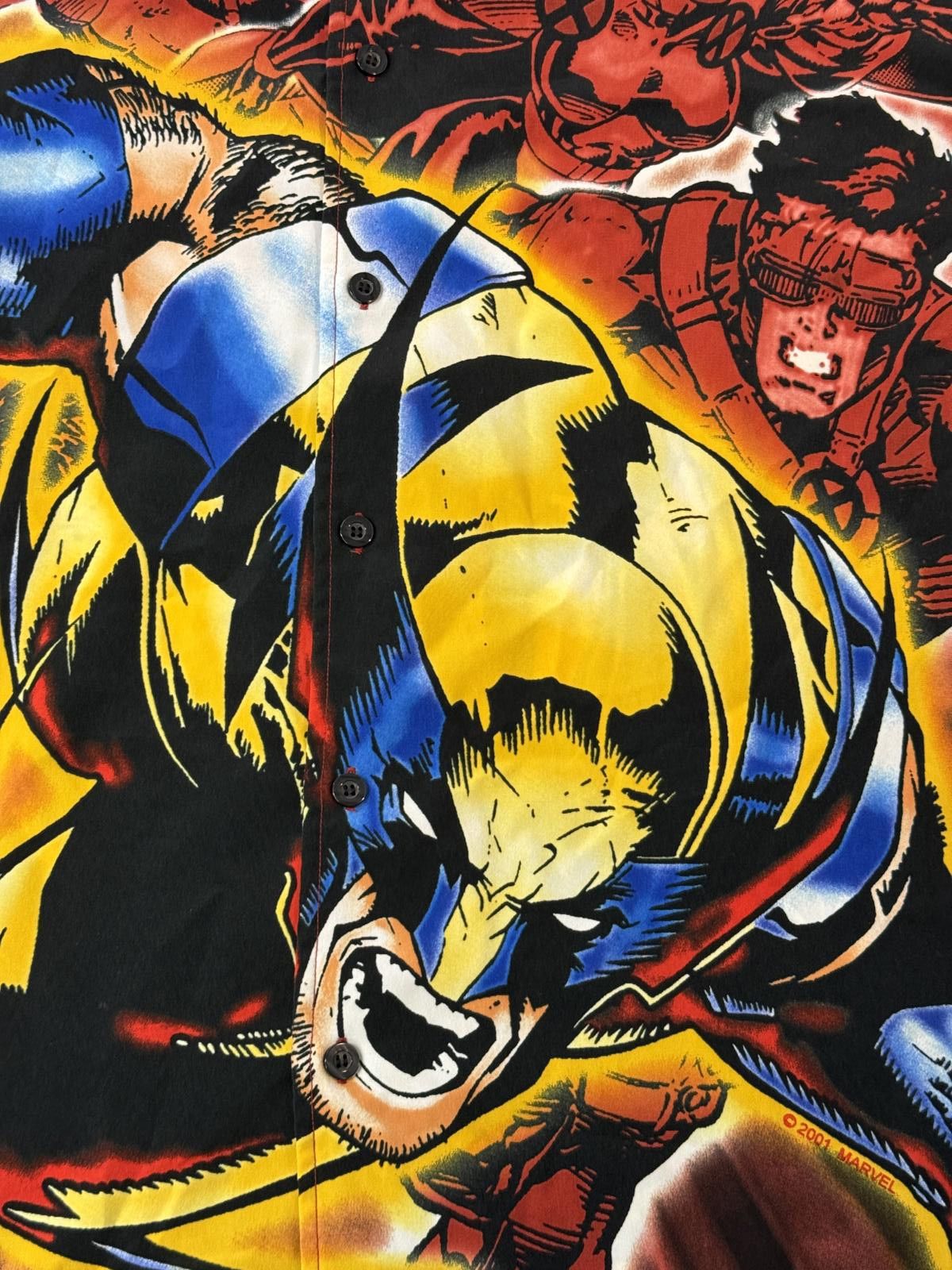 Changes VTG X-Men Wolverine AOP Button Up - 2001 Changes - M Size US M / EU 48-50 / 2 - 4 Thumbnail