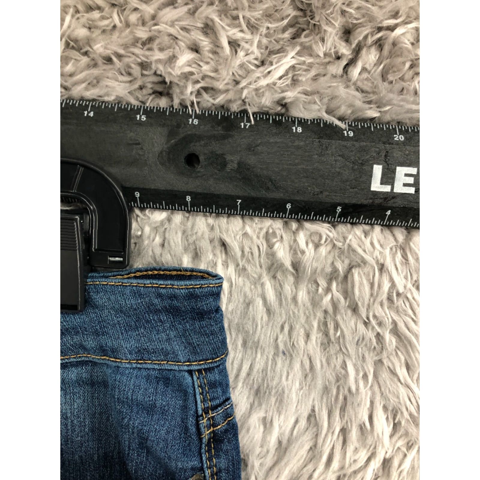 Faded Glory Faded Glory Jeans Bootcut 10 Womens Medium Blue Cotton Denim 5-Pocket Regular Rise Shirt? Size 32" / US 10 / IT 46 - 2 Thumbnail