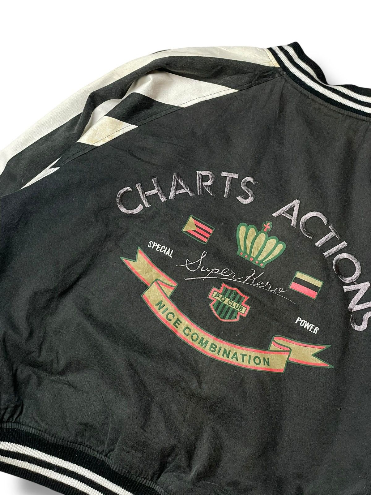 Japanese Brand × Vintage Jackie Club Brand Embroidered Varsity Jacket (112) Size US M / EU 48-50 / 2 - 10 Thumbnail