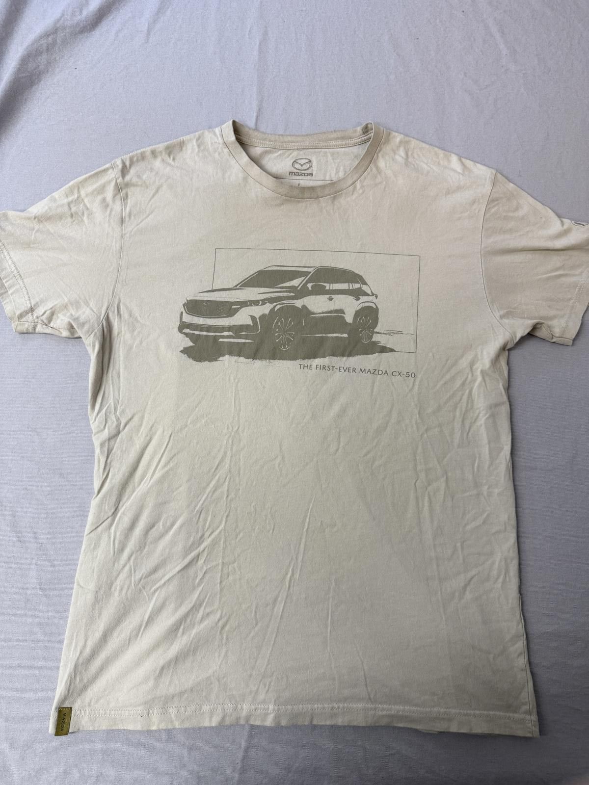 Designer First Ever Mazda CX-50 Car T-shirt Mazda Tee - L Size US L / EU 52-54 / 3 - 1 Thumbnail