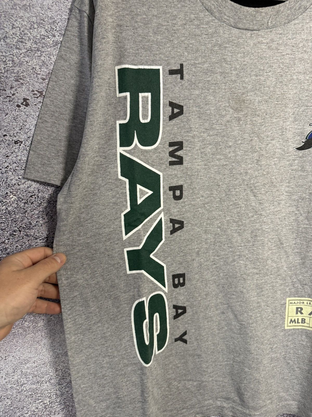 NFL × Vintage Vintage Tampa Bay Devil Rays 2003 Tee XL size Made in USA Size US XL / EU 56 / 4 - 8 Thumbnail