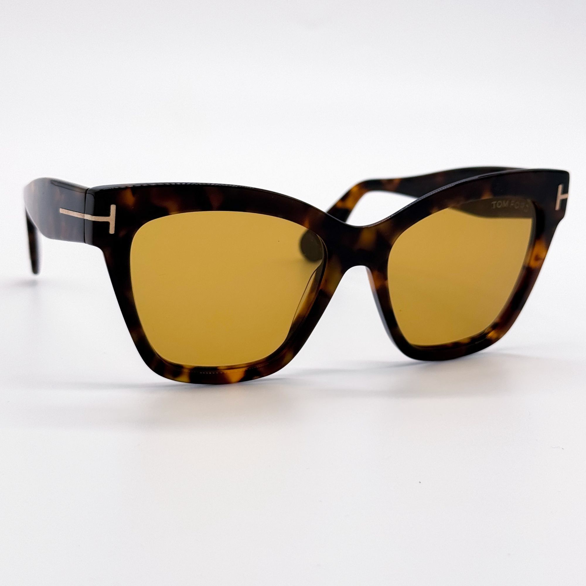 Tom Ford NEW TOM FORD ELVIRA SUNGLASSES TF1217 52E HAVANA FT1217 Size ONE SIZE - 5 Thumbnail