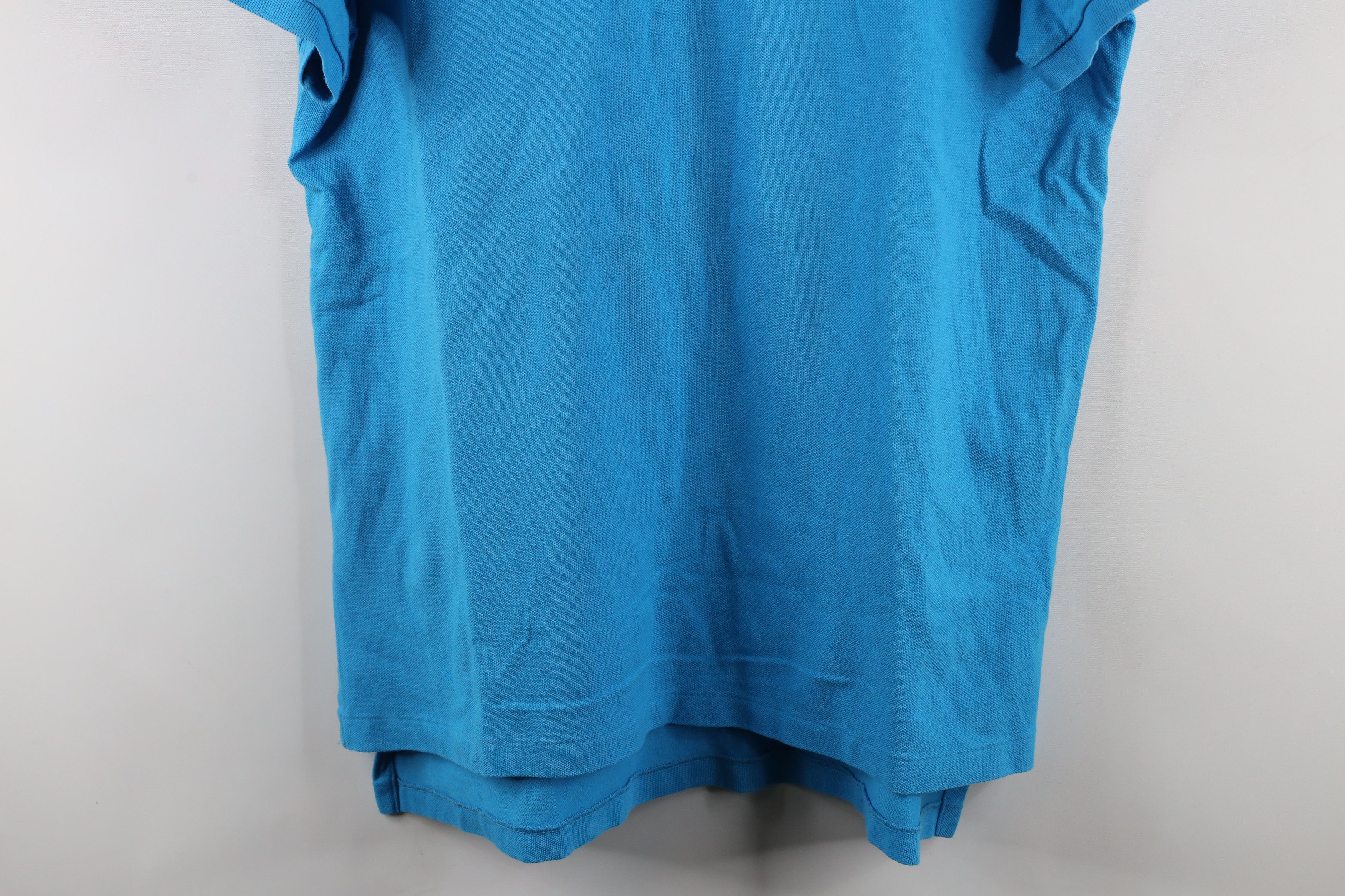Ralph Lauren × Vintage Vintage 90s Ralph Lauren Pique Cotton Collared Polo Shirt Size US XL / EU 56 / 4 - 3 Thumbnail