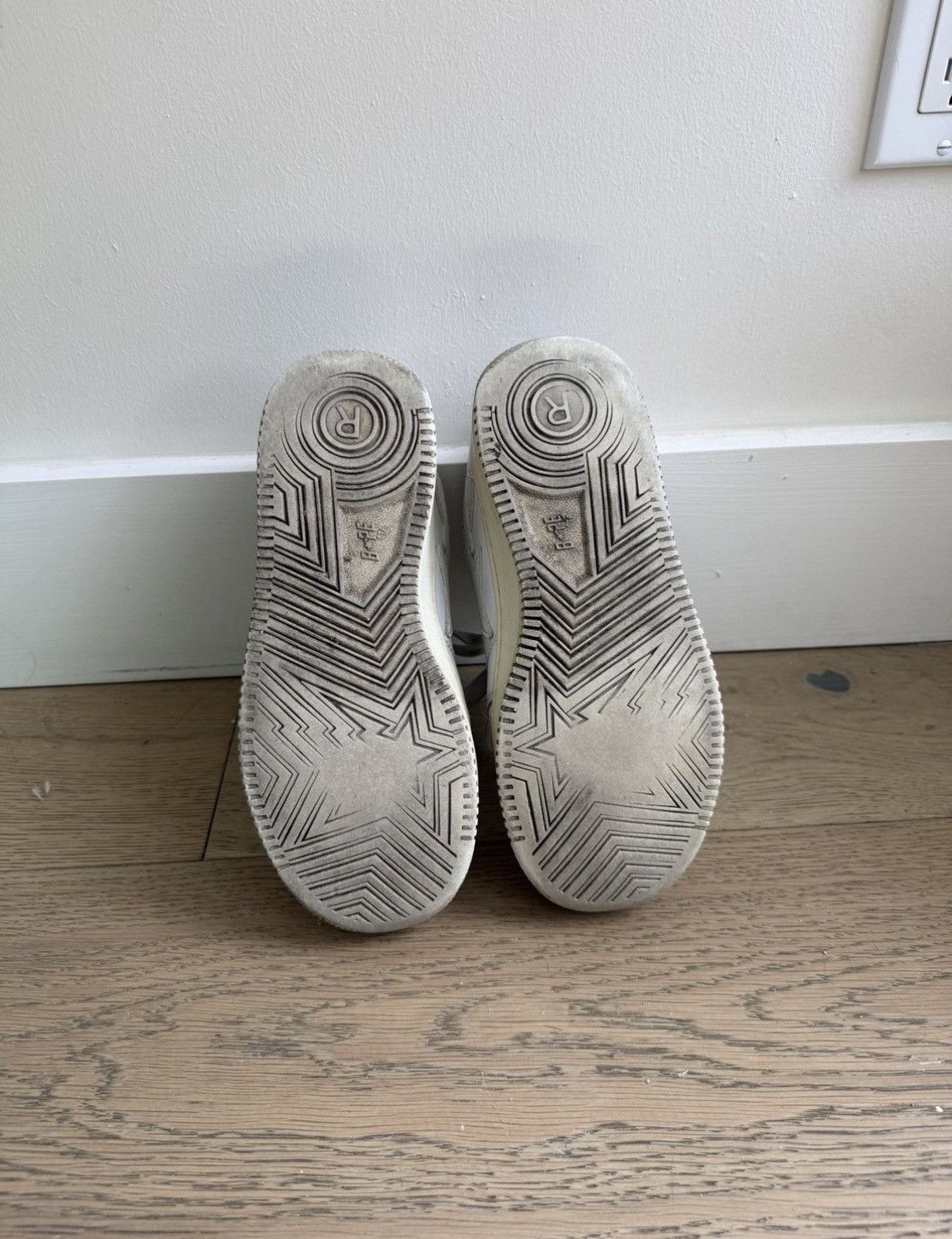 Bape all white bapestas Size US 6.5 / EU 39-40 - 5 Thumbnail