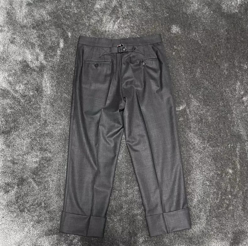 Thom Browne Thom Browne Dark grey classic trousers Size 40S - 8 Thumbnail