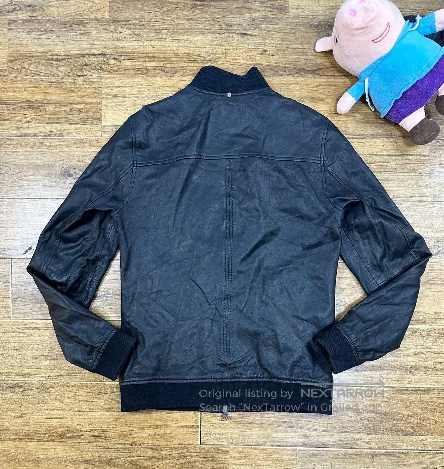 Pretty Green Pretty Green Leather Jacket for Men. Size US S / EU 44-46 / 1 - 2 Thumbnail