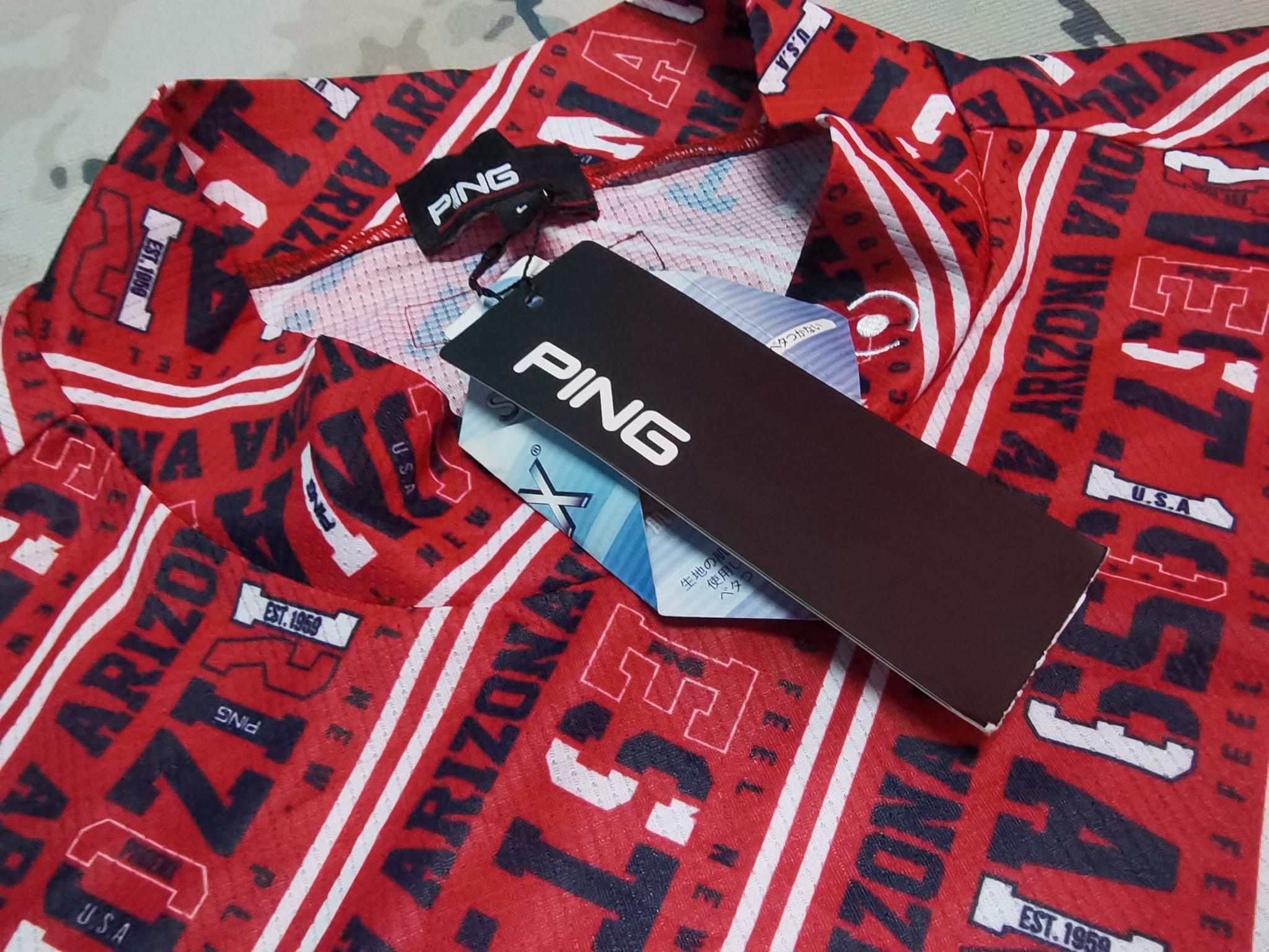 PING PING golf arizona full print jerseys M 2426 Size US M / EU 48-50 / 2 - 8 Thumbnail