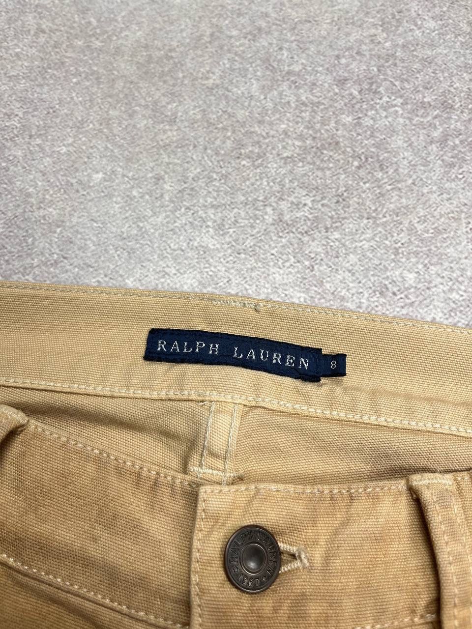 Ralph Lauren VINTAGE POLO RAPH LAUREN LEATHER COWBOY TRIBAL JEANS 30 Size US 31 - 5 Thumbnail