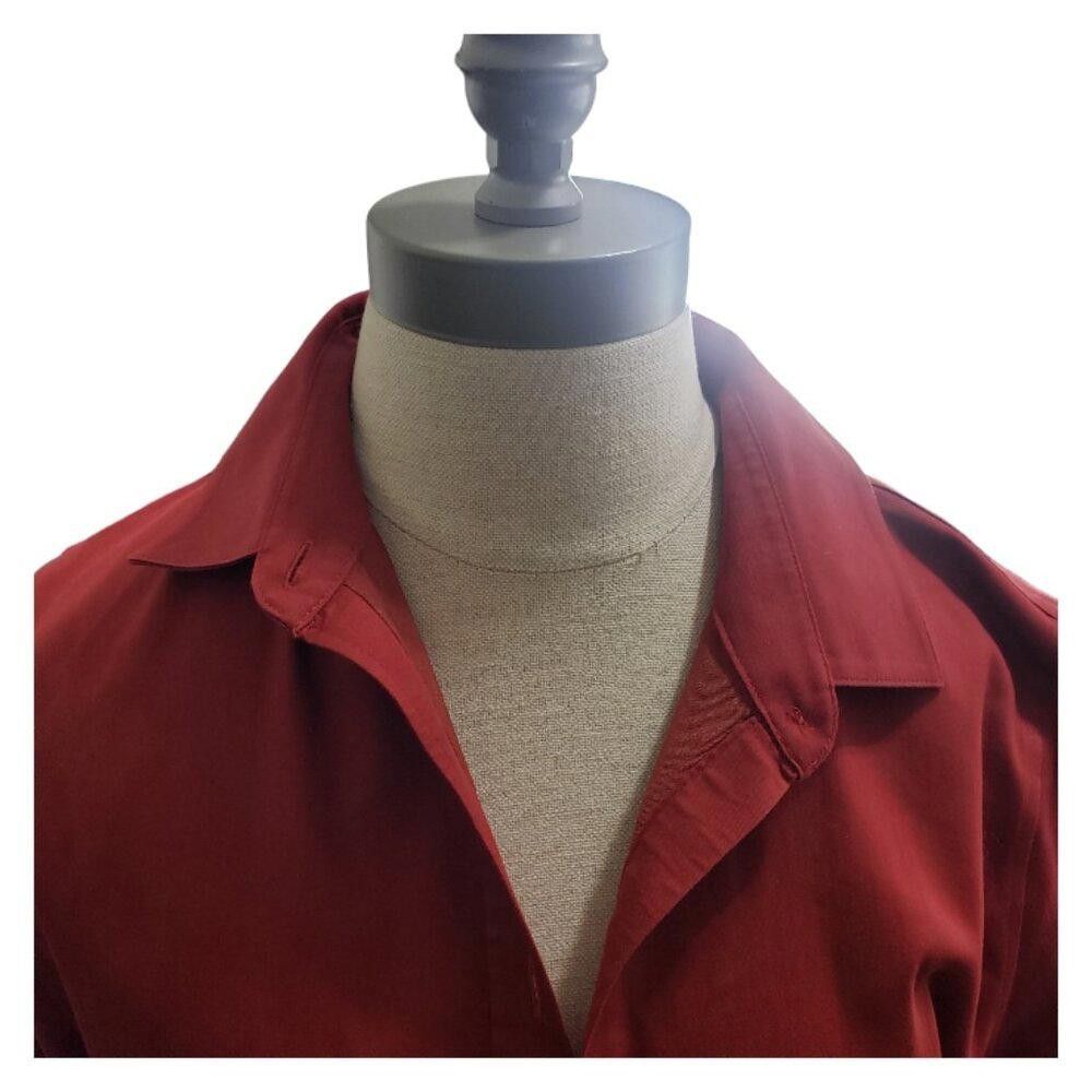 Chicos CT222 Chico's Brick Red Shirt Long Sleeve Size 6 Size M / US 6-8 / IT 42-44 - 2 Thumbnail