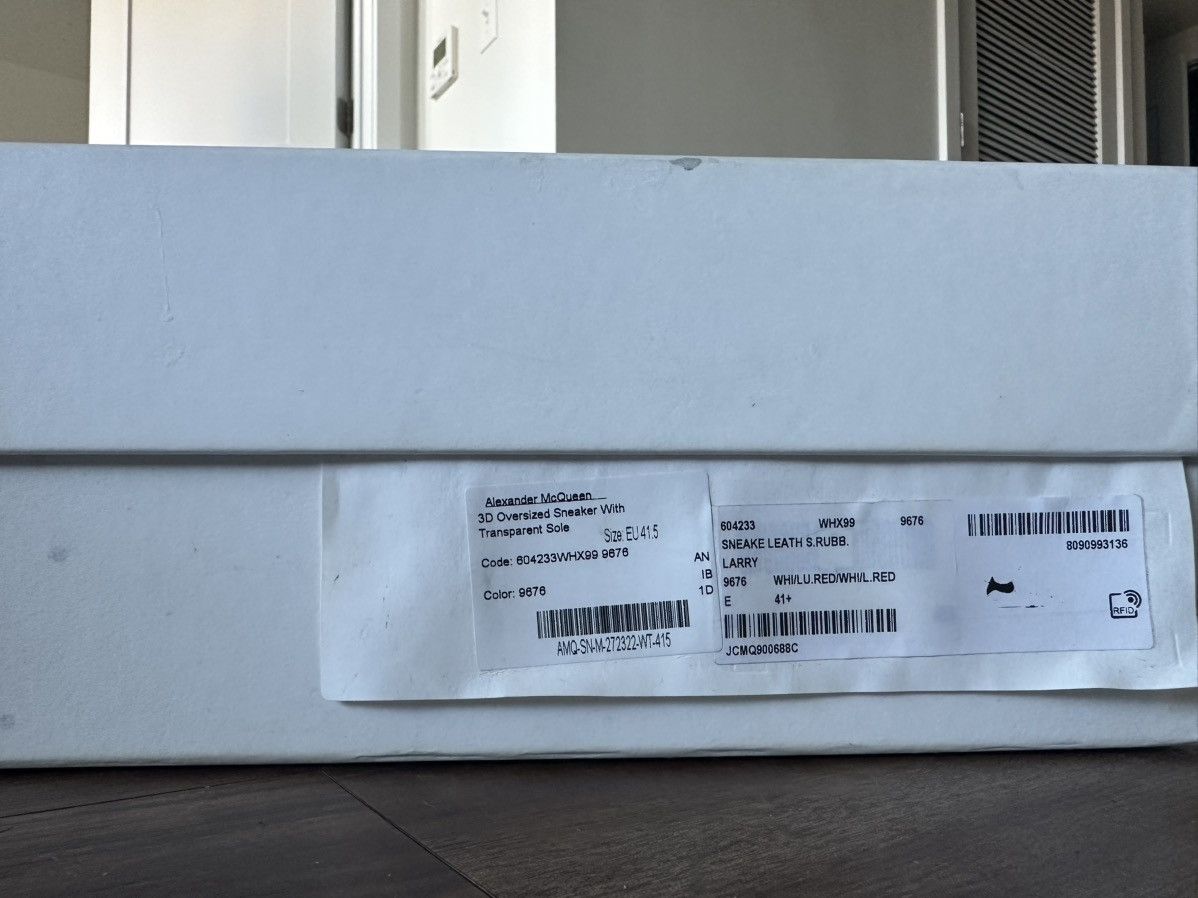 Alexander McQueen Alexander McQueen Oversized Sneaker (Bubble Sole) Size US 8.5 / EU 41-42 - 11 Thumbnail