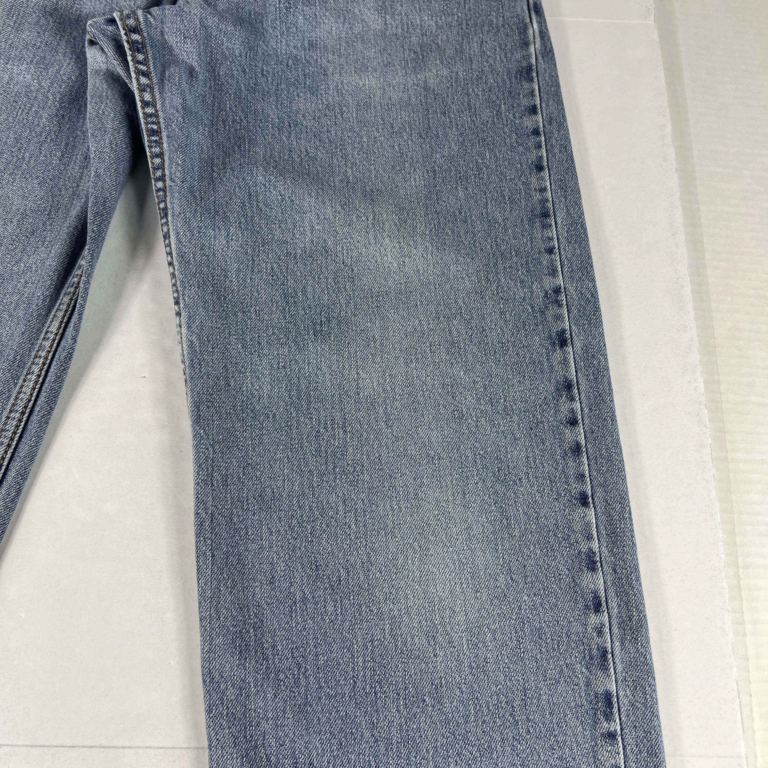 Levi's × Vintage Y2K Levi's Jeans 550 Relaxed Blue Faded Denim Size US 32 / EU 48 - 5 Thumbnail