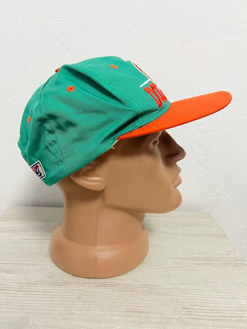 NFL × The Game × Vintage Vintage Miami Dolphins Cap Hat NFL Taiwan Made Big Logo Size ONE SIZE - 8 Thumbnail