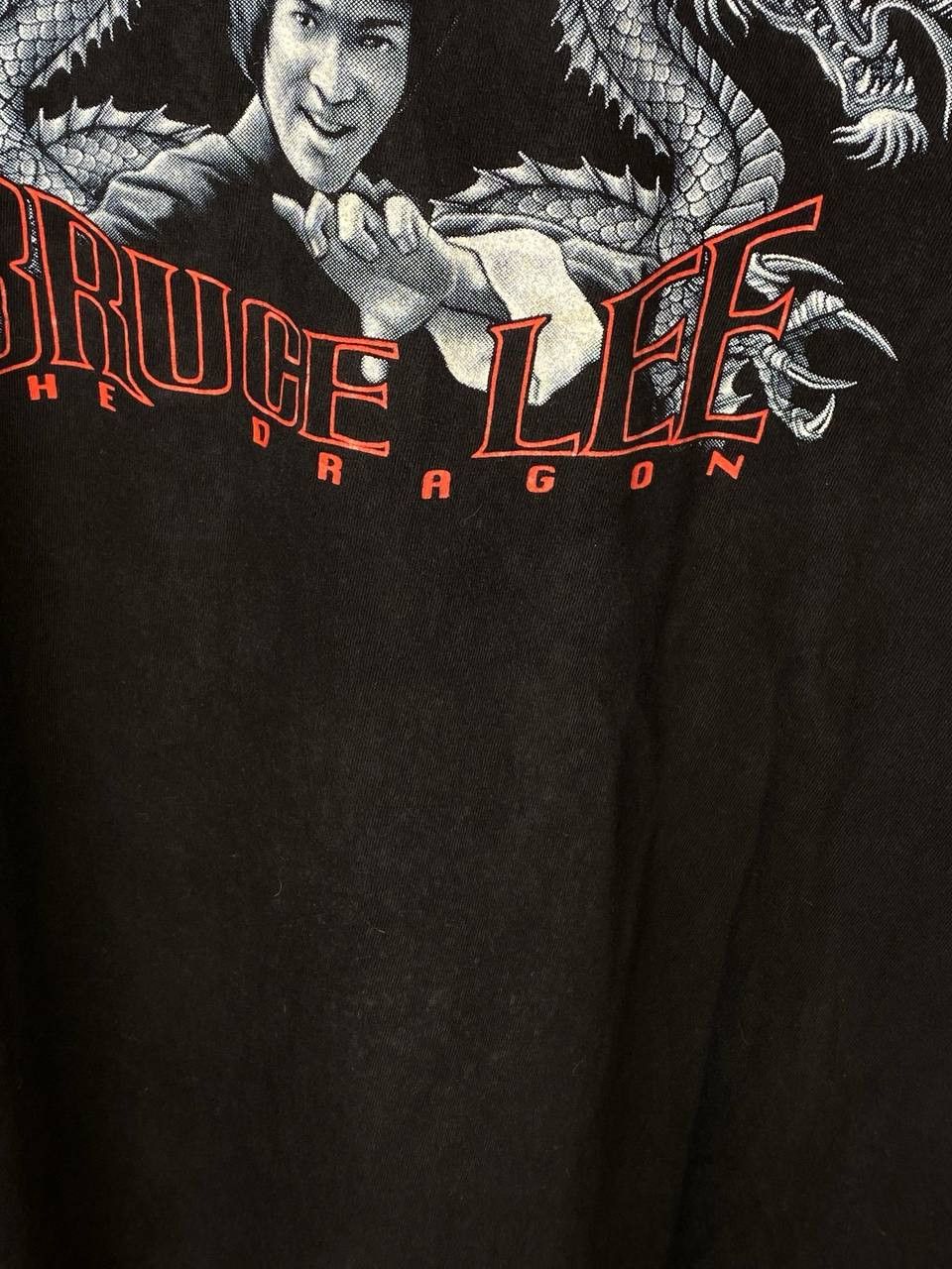Vintage Vintage Bruce Lee "The Dragon" 90s Thai Bootleg Graphic Tee Size US XL / EU 56 / 4 - 12 Thumbnail