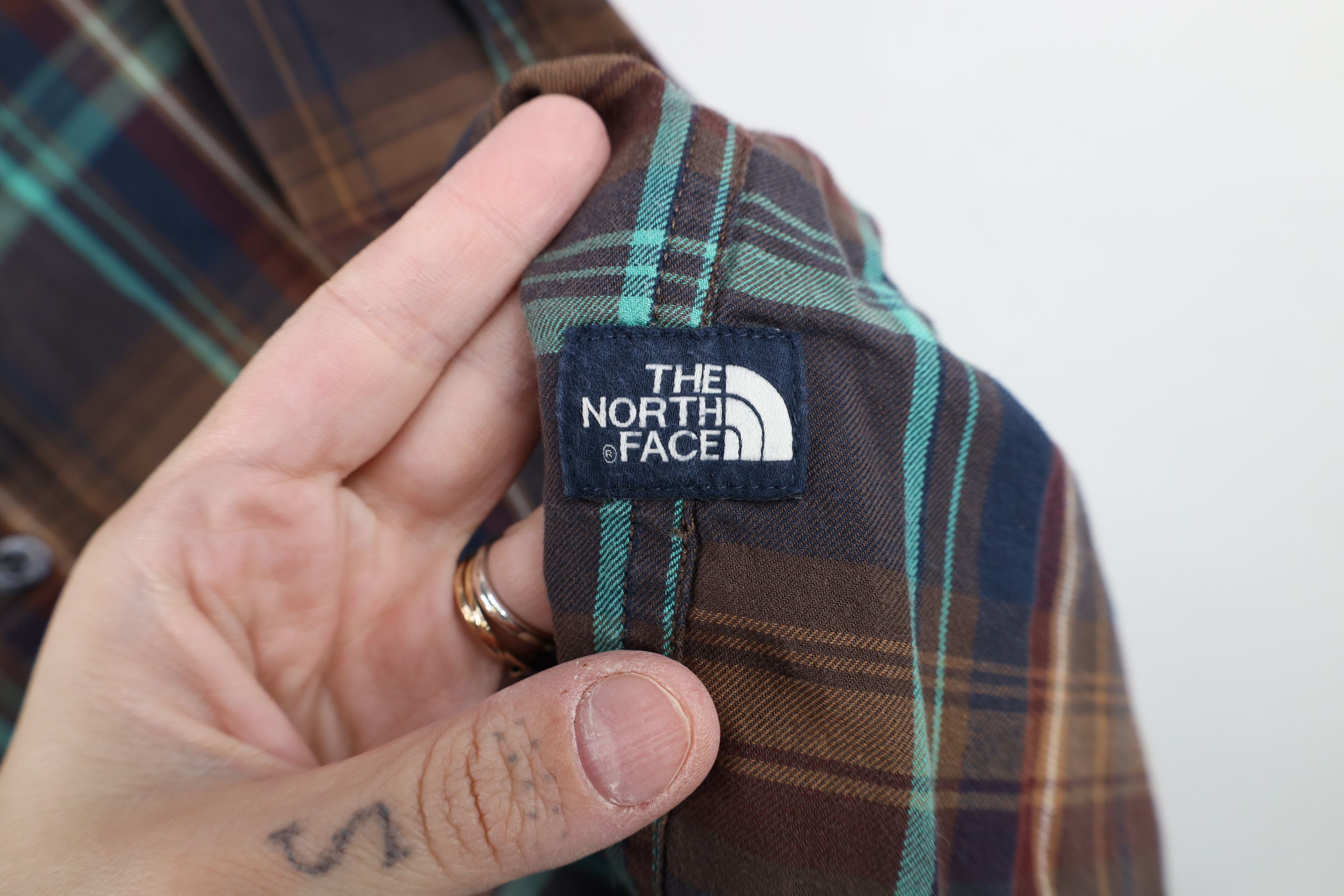 The North Face Vintage Y2K The North Face Flannel Short Sleeve Button Shirt Size US M / EU 48-50 / 2 - 4 Thumbnail