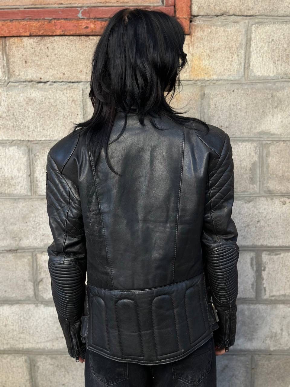 Genuine Leather VTG Moto Leather Jacket Size M Y2K Western 00s USA Hype Tren Size US L / EU 52-54 / 3 - 2 Thumbnail