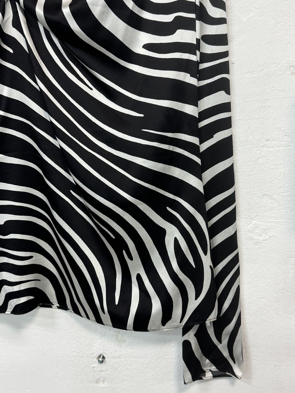 Versace Versace Silk Shirt Zebra Print Size M / US 6-8 / IT 42-44 - 5 Thumbnail