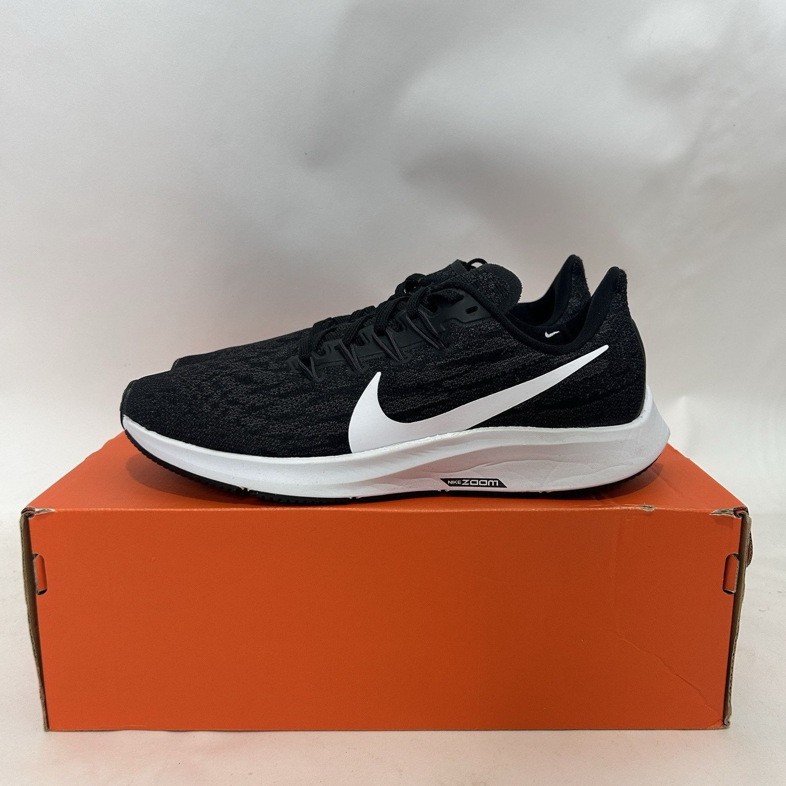 Nike Nike Air Zoom Pegasus 36 WMNS “Black White Thunder Gray” Size US 9 / IT 39 - 6 Thumbnail