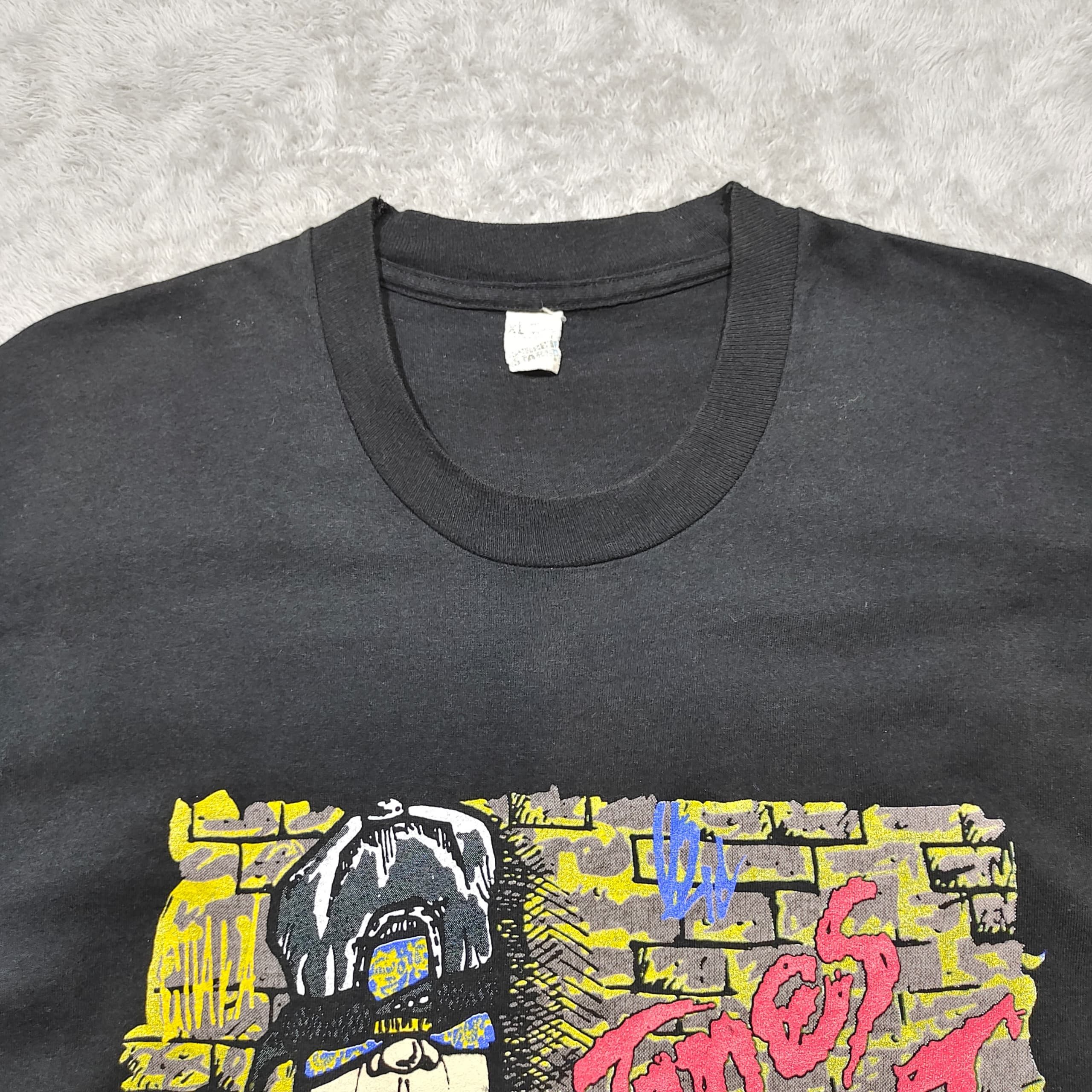 Band Tees VINTAGE 90's JONES STREET ROCK BAND T SHIRT Size US XL / EU 56 / 4 - 5 Thumbnail