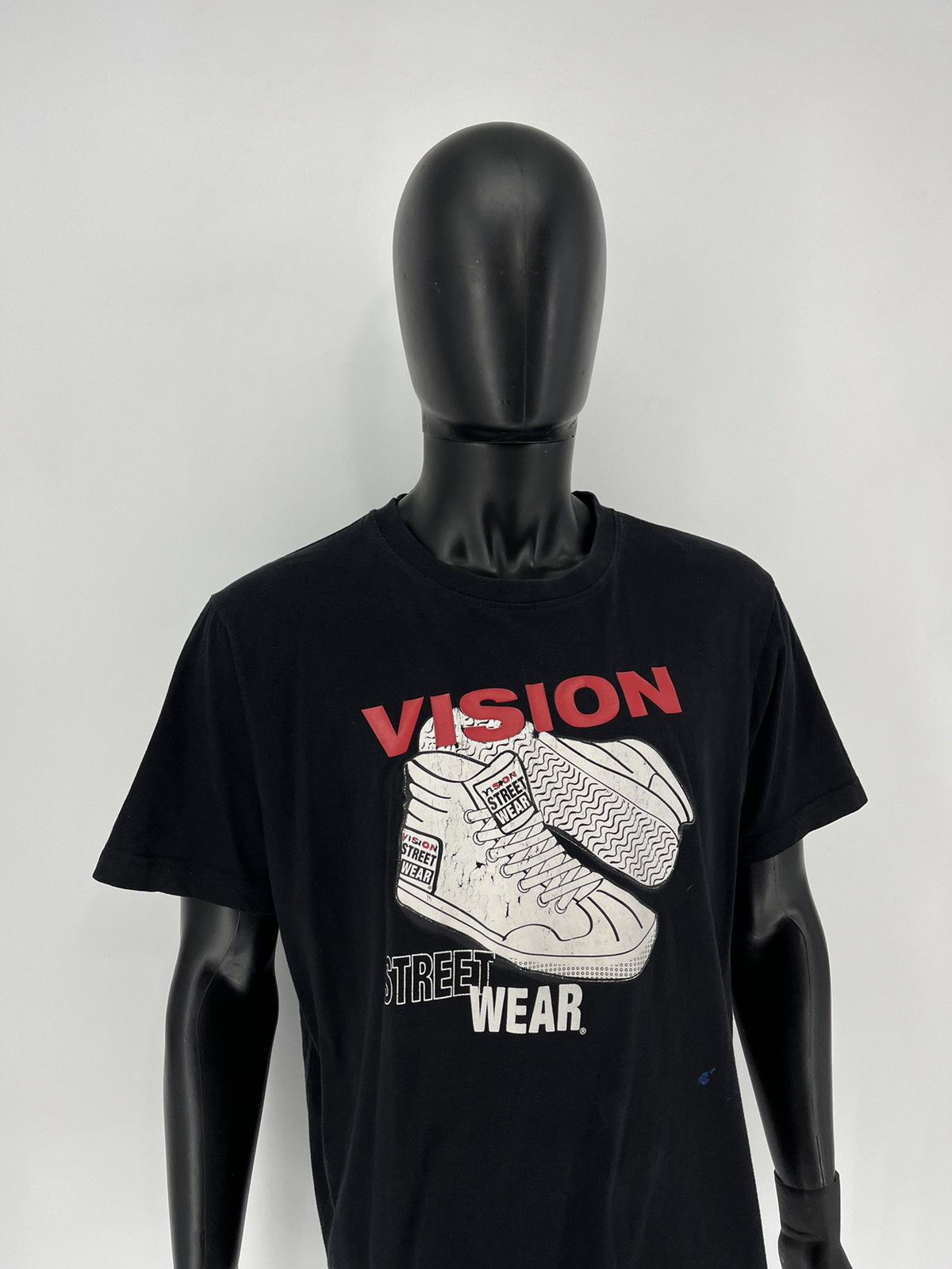 Vintage × Vision Streetwear Vintage Y2K Vision Streer Wear Skateboard T Shirt Size US XL / EU 56 / 4 - 3 Thumbnail