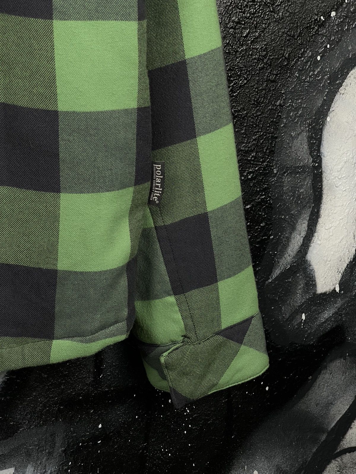 SALEWA Salewa Polarlite Outdoor Plaid Green Fleece Overshoot Jacket Men’s Size XXL Size US XXL / EU 58 / 5 - 16 Thumbnail