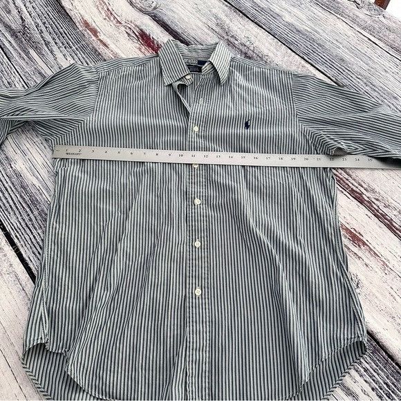 Polo Ralph Lauren POLO Ralph Lauren “Alcott” 100% Cotton Striped Blue and Whit Size US M / EU 48-50 / 2 - 6 Thumbnail